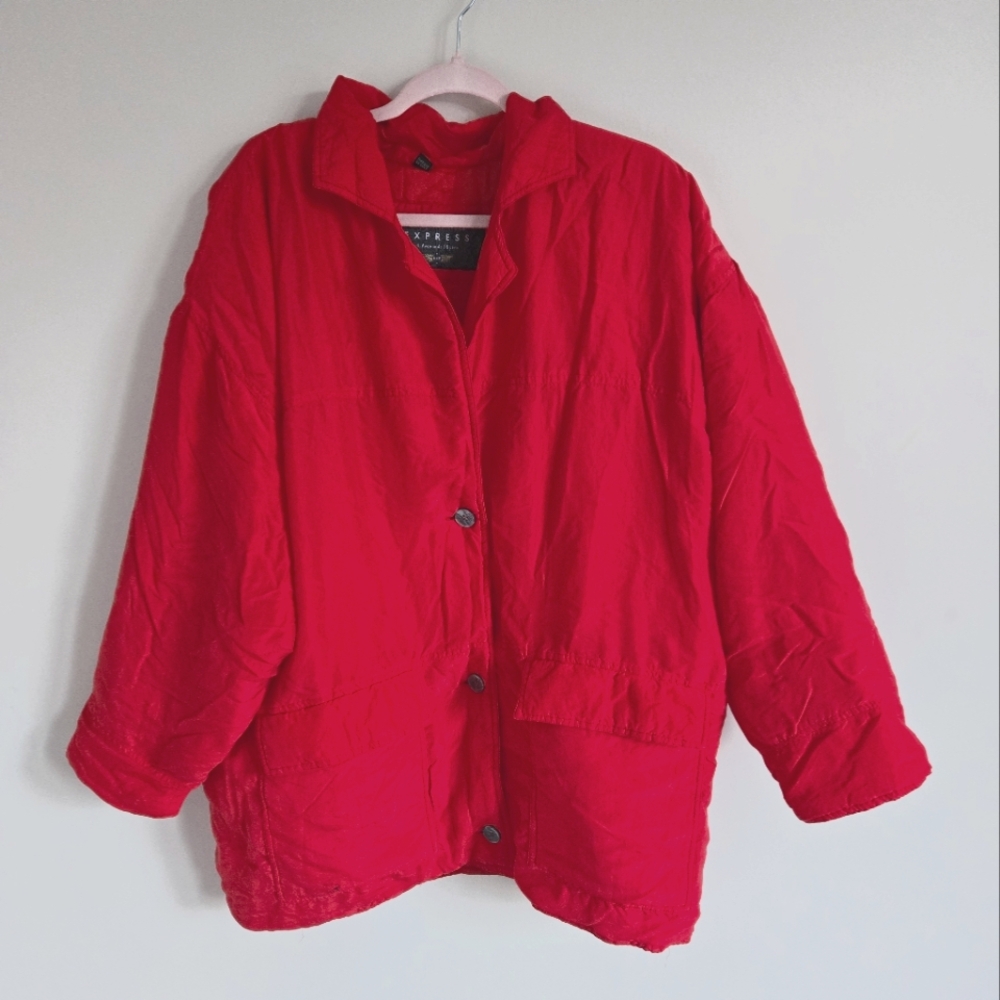 ❤️VTG Express silk puffer jacket